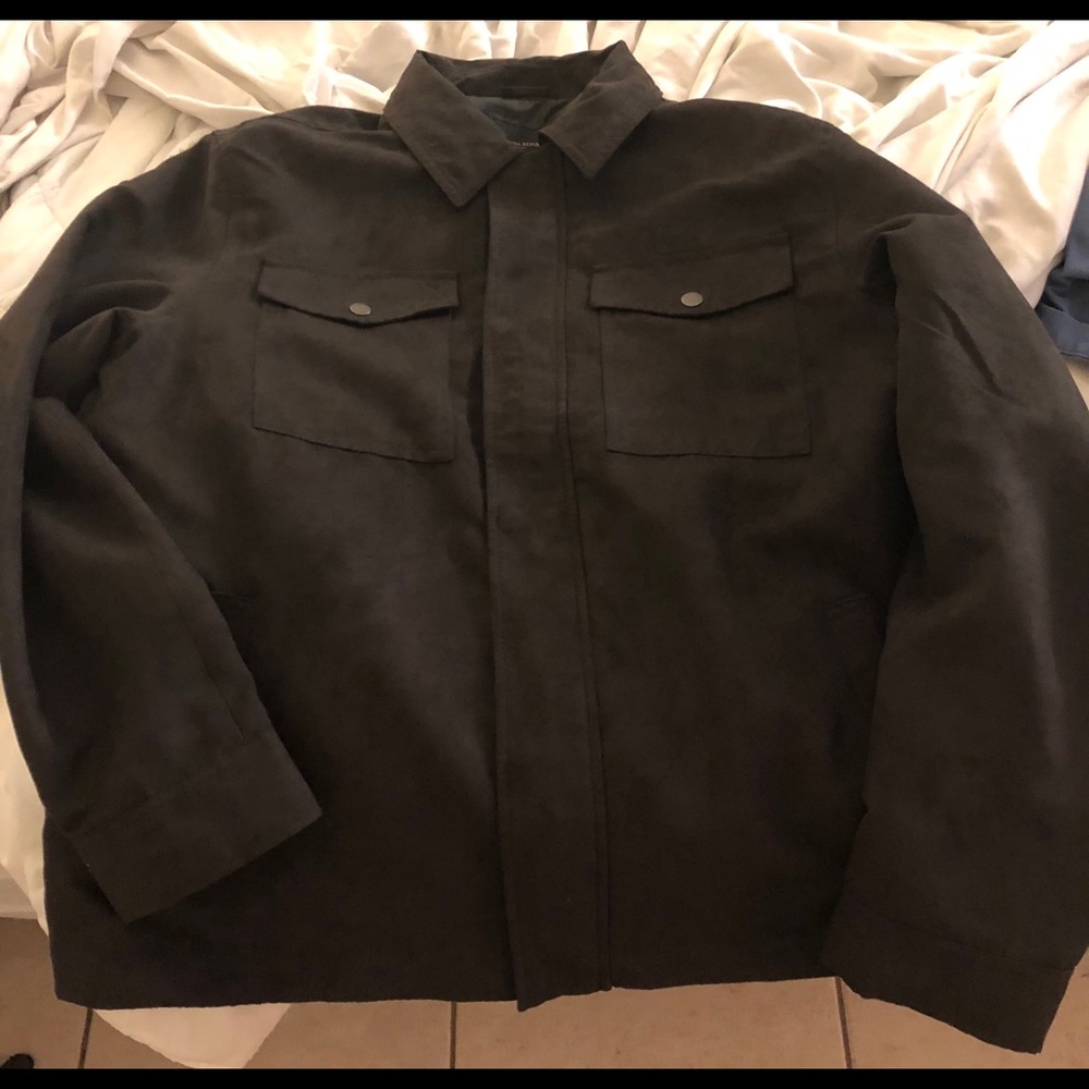 Suede Vegan Jacket